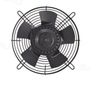 Осевой вентилятор с защитной решеткой Ровен YWF(K)4E-550-Z (Axial fans) всасывание